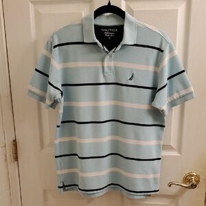 Nautica Mens Performance Deck Shirt MED